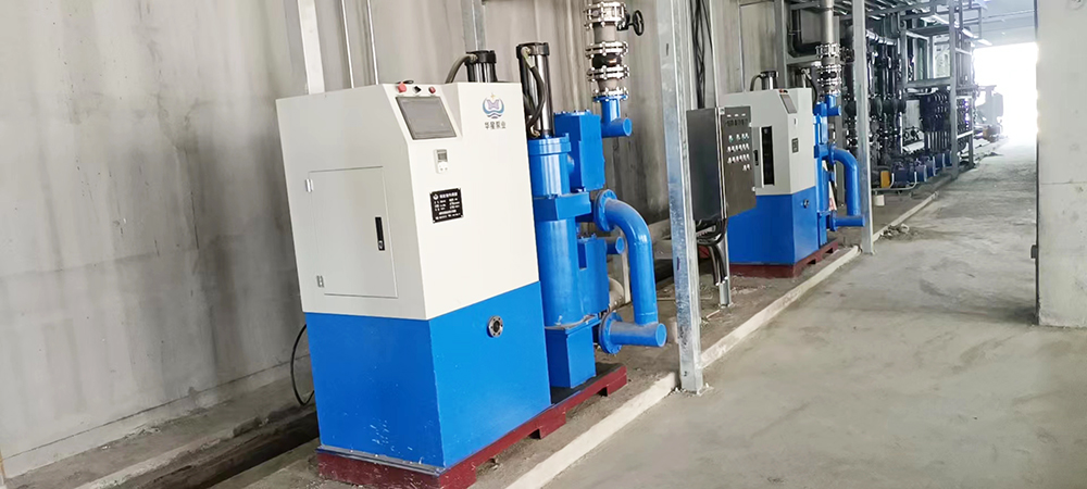 智能型壓濾機入料泵客戶使用現場